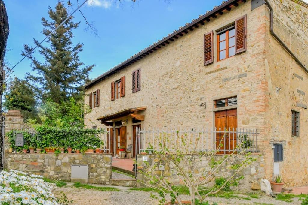 Appartamento Con Vista Panoramica In Chianti San Donnino  Екстериор снимка