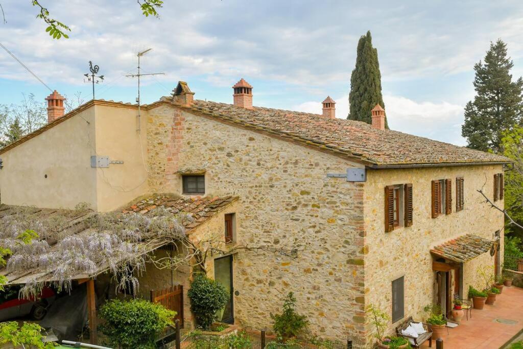 Appartamento Con Vista Panoramica In Chianti San Donnino  Екстериор снимка