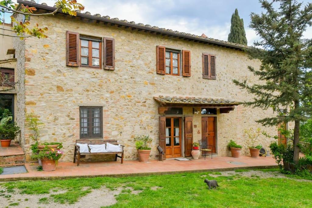 Appartamento Con Vista Panoramica In Chianti San Donnino  Екстериор снимка